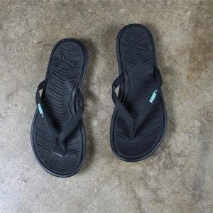 Puma | Shoes | New Puma Lux Pro Flip Flops In Black | Poshmark